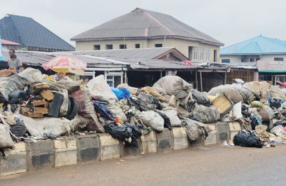 Six Months of Rot: Lagos Roadside Refuse Heap Returns After Earlier Evacuation