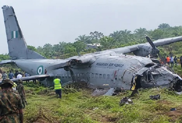JUST IN: NAF chief Aneke visits Ondo crash site