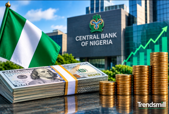 Nigeria’s forex reserves surge to $58.81bn, highest since 2008