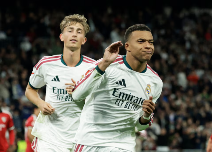 Mbappe scores twice as Real Madrid thrash Sevilla 4-1 ahead of El Clasico